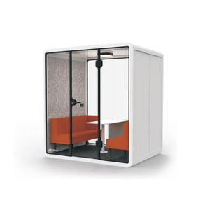 Pod DE PRIVACIDAD instantánea para oficina en espacios abiertos con potencia de ventilación y luz LED para sesiones de trabajo sin problemas - Product Image 3