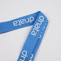 CH Wholesale Sublimation Printing Polyester Lanyards With Logo Custom Certification Keychain OEM ODM ECO Promotion Event Gifts