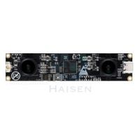 Modul kamera USB Stereo 2MP OS02G10, Chip Sensor OS02G10, Port USB2.0, Output rangka yang sama sinkronisasi, dasar 62mm