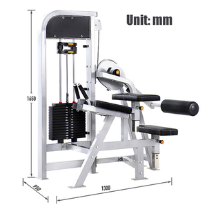 Strength Training Hip Extension Workout Plate Loaded Legs and Glute Machines Full Set Fitness Equipment WD-HX629 OEM/ODM Customi - Product Image 5