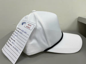 Nouvelle Casquette de Baseball Unisexe 5 Panneaux Personnalisée Haute Couture avec Corde, Casquette de Golf Promotionnelle Imperméable de Haute Qualité, Casquette de Sport - Product Image 3