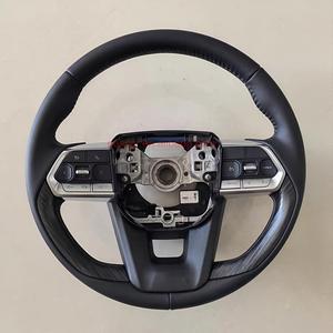 DOS พวงมาลัยรถยนต์คาร์บอนไฟเบอร์สำหรับ Lexus LX570 GX460 LM ES <span class=keywords><strong>GS</strong></span> RX Alphard Sport 2006-2017 - Product Image 4