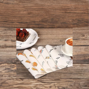 Papier sulfurisé personnalisé avec logo double face, écologique, résistant à la chaleur, imperméable, recyclable, résistant à la graisse, sans danger pour les aliments - Product Image 1