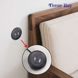 Caricatore USB da incasso con <span class=keywords><strong>3</strong></span> porte USB-A e USB-C per divani, scrivanie e camere d'albergo - Product Image 2