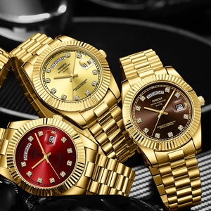 Montre à quartz pour homme NI2627, montre de luxe de marque supérieure, montre Miyota pour homme, montre en acier étanche, montre homme, Reloj Hombre - Product Image 3