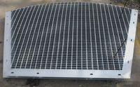 Grille de drainage en acier galvanisé à chaud conforme aux normes australiennes, plateforme de sol en acier galvanisé