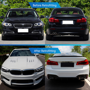 Kit carrosserie complet en fibre de carbone pour Mercedes Benz 5 (2016-2023) : pare-chocs avant/arrière, capot moteur, ailes et garde-boue – Montage par visserie - Product Image 2