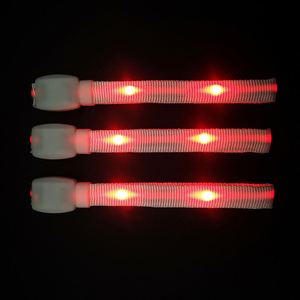 Pulsera LED Luminosa para Conciertos, Moderna, para Festivales de Música, con 15 Colores Intermitentes, 800m, Control Remoto de 433MHz, para Ramadán - Product Image 1