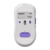 Akko Pulse 01 Souris de jeu Capteur PAW3950 Taux d'interrogation 8K Niveaux DPI multimode allant de 400 à 30000 Souris Gamer