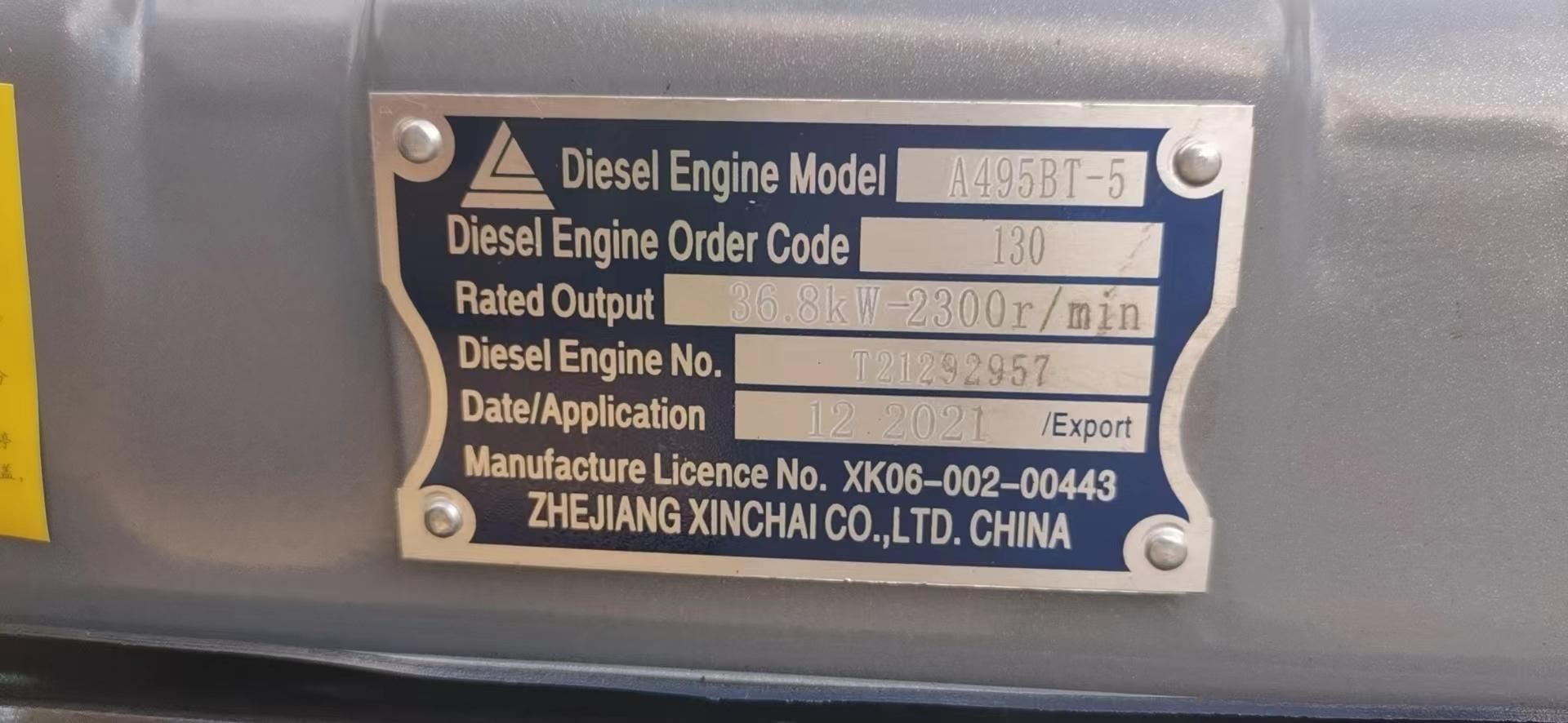 Original Xinchai 495 A495 Diesel Engine Assembly for Heli and