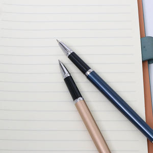 Bolígrafo de Alta Gama Negro de 0.5mm, Sensación Metálica, Diseño Elegante, Tinta de Secado Rápido con Logotipo Grabado con Láser, Regalo Promocional - Product Image 2