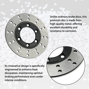 LINGQI RACING Mozzo Ruota Anteriore Universale con Asse per Moto da Cross e Fuoristrada, Sistema Frenante - Product Image 4