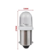 Ampoule LED T-BULL GE44 BA9S DC/AC 6V/6.3V pour remplacement de machine de flipper, lumière bleue