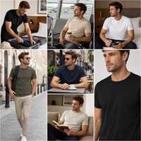 Camisa Funcional Ligera para Hombre JNEI, 150gsm, Protección UV, Absorbe la Humedad, Transpirable, para Viajes y Uso Diario