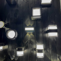Haute qualité haut vers le bas éclairage mural extérieur Led applique murale corps en aluminium décoratif extérieur appliques jardin lumière