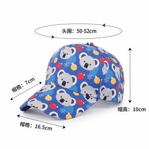 หมวกเบสบอลลายการ์ตูนสำหรับเด็ก ฤดูใบไม้ผลิ/ฤดูร้อน ขายส่งแบบใหม่ - Product Image 4