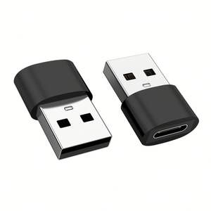 Adaptador Conversor Universal de Transferencia de Datos Superrápida Tipo C Hembra a USB 2.0 Macho OTG para Laptop. - Product Image 1