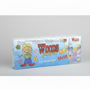 Meilleure vente de mouchoir en coton doux 3 plis - Product Image 1