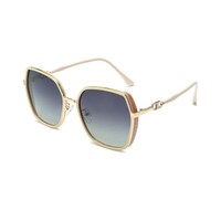 Lunettes de soleil Everglint Optical Manufacturers avec monture en plastique et verres en PC multicolores, lunettes de luxe pour femmes, mode et plein air