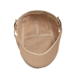 Nouveau Vintage été rue parasol béret casquette hommes femmes décontracté coton à la mode Rivet conception lierre chapeau - Product Image 3