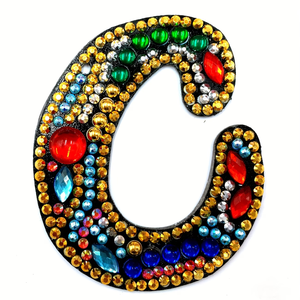 OCHOICE Kit de Porte-clés Personnalisé 26 Lettres à Peindre au Diamant 5D DIY, Art Diamanté, Vente en Gros, Cadeau Artisanat <span class=keywords><strong>pour</strong></span> Enfants et Adultes - Product Image 5