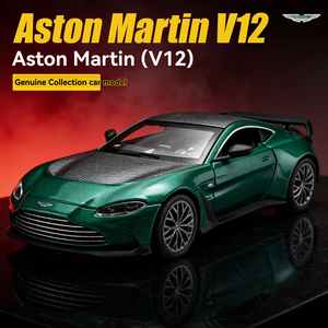 Modelo de Auto de Metal a Escala 1:24 con Licencia Original RW, Aston Martin V12, Juguete de Auto de Metal, Adorno Decorativo, Modelo de Superdeportivo, Regalo - Product Image 2