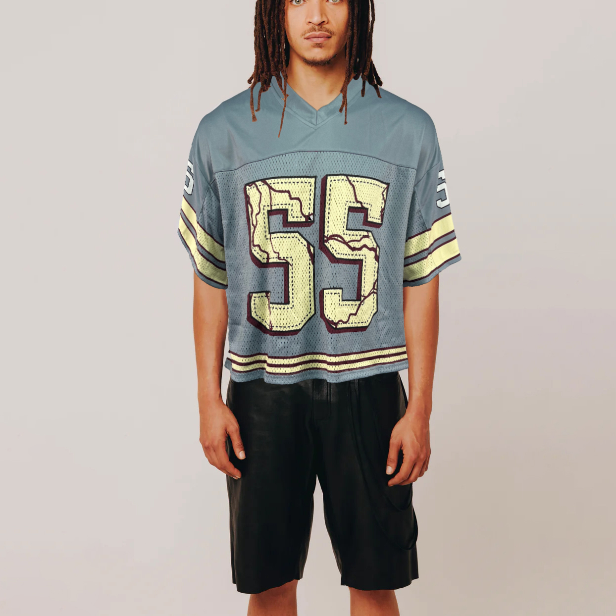 Custom Oversized Vintage Men's Football Jersey T-shirt - OEM