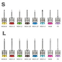 Kit d'outils de réparation multi-systèmes pour implants dentaires, ensemble de 8 pièces pour l'hygiène buccale, coffret cadeau pour la restauration dentaire