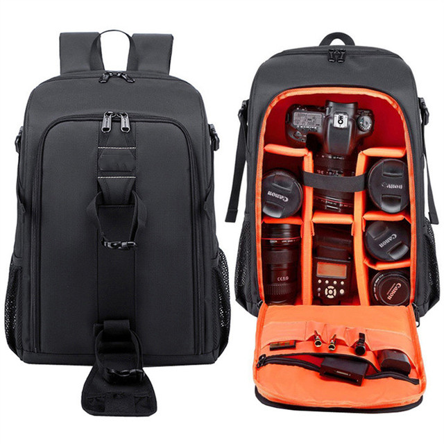 Big Capacity Photography Camera Bags Waterproof Shoulders Backpack Video Tripod Bag