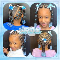 Perles en gros pour dreadlocks de mode enfantine, perles acryliques ethniques pour enfants, accessoires capillaires, pendentifs d'amour, perles pour cheveux