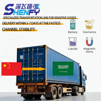 Expédition fiable sensible à la température pour produits alimentaires de Chine vers l'Arabie Saoudite DDP Porte-à-Porte