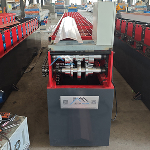 Rouleau de chapeau de crête de toiture en acier galvanisé PPGI de haute qualité formant la machine pour américain - Product Image 4