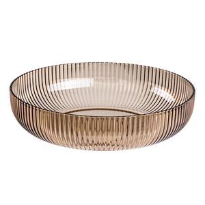 Assiette jetable écologique en verre, trois couleurs, motif fruits simples, style chinois, pour collations et repas quotidiens, cuisine sèche - Product Image 4