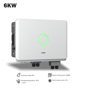 <span class=keywords><strong>Inversor</strong></span> híbrido <span class=keywords><strong>SAJ</strong></span> de <span class=keywords><strong>6kW</strong></span> conectado a la red y fuera de la red 90-500V MPPT Voltaje de entrada 25A <span class=keywords><strong>Inversor</strong></span> de corriente de salida única - Product Image 3