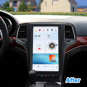 13.6インチタッチスクリーンRDSを備えたJEEPグランドチェロキー2014-2020用の垂直スクリーンAndroid12カーラジオオーディオ - Product Image 4