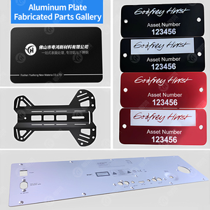 Plaques en aluminium anodisé noir, argent, or, bleu, rouge, gris, or rose, sur mesure, pour étiquettes de nom, décoration, panneau - Product Image 5