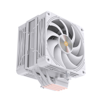 LOVINGCOOL Factory Style Cost Most Popular CPU Cooler 4 Heat Pipes Double Towers Fans Computer Air Cooler for Gaming PC Cooling