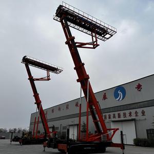 Crawler base aerial lifter Multi height adjustable lifter Metal building contractor equipment Construction <b>tile</b> lifter - Product Image 5