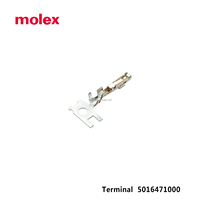 Molex 2.0mm Pitch 501647 Series 5016471000 2P Bornes à sertir en alliage de cuivre Connecteur femelle fil à fil