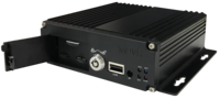 Enregistreur vidéo mobile pour véhicule AHD H.265 720P 1080P 4CH GPS WiFi Écran IPS Stockage sur 2 cartes TF de 512 Go Étanche Enregistrement en boucle