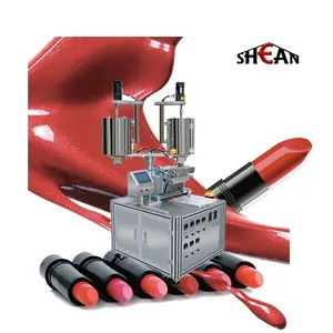 Ligne de production de rouge à lèvres semi-automatique Remplisseuse de rouge à lèvres Machine de fabrication de rouge à lèvres