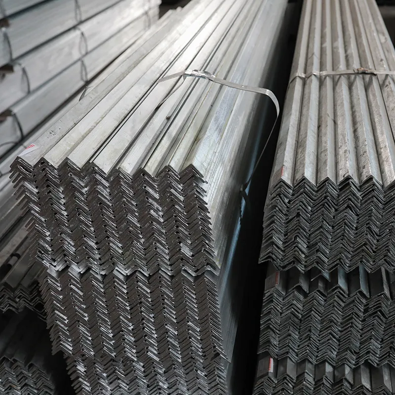 Long Steel Supplier China Hot Rolled Equal Steel Profile Galvanized GI Metal Steel Slotted Angle