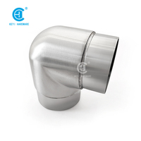 Support de main courante en acier inoxydable à fixation au sol pour escalier, accessoires de support de main courante, raccords de balcon, main courante d'extérieur