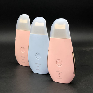 2020 último ultrasónico de Spa pelar los poros tierra espátula Facial depurador de la piel con el <span class=keywords><strong>cepillo</strong></span> de silicona cabeza - Product Image 5