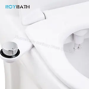 Mechanical Bidet Dual Retractable Spray Nozzles Cold Water Bidet Private/Anal Cleansing Toilet Seat Bidet Toilet Attachment