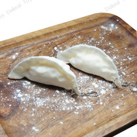 Jouet à presser extensible Jumbo Gyoza du Japon, pendentif souple en forme de dumpling, jouets à presser de simulation de dumpling populaires