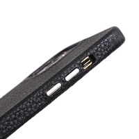 Coque de téléphone portable en cuir véritable, motif litchi, Style professionnel de haute qualité, accessoires pour iPhone 12, offre spéciale