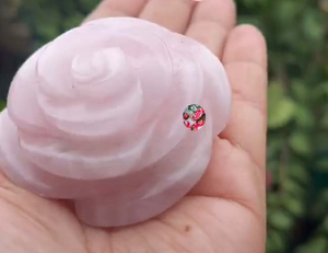 Hermosa estatua natural de amatista Shivalingum de 50 a 60 a 70mm, piedra preciosa religiosa para tallado de festivales hindúes - Product Image 4