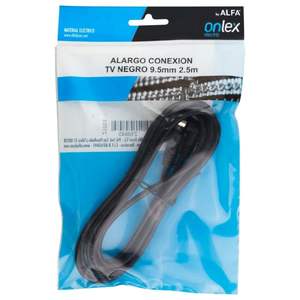 Prolunga per TV, 9,5 mm, 5,0 m, ideale per prolungare i cavi TV e migliorare la connettività in casa. - Product Image 2