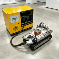 Robot de dragage submersible à haute viscosité pour les tâches de pompage des boues des lagunes d'évacuation des eaux usées